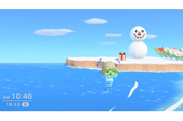 「あつまれ どうぶつの森」“冬真っ只中な南半球でも海開き！知らせを聴いた島民は何を思う？”回答発表！【大喜利】 画像