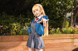 【コスプレ】「ラブライブ！スーパースター！！」平安名すみれのギャラクシーを感じ取れ！ 注目レイヤー・赤木クロ 画像