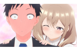 夏アニメ「うちの会社の小さい先輩の話」Twitterで話題沸騰 “あまあま”オフィスラブ開幕！ 第1話先行カット 画像