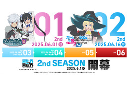 「異世界∞異世界」に「ダンまち」「スライム倒して300年」が登場！「2ndシーズン」作品が一部公開