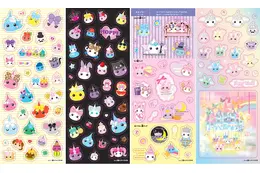ぷっくり＆キラキラ＆ツルツル♪ 「ほっぺちゃん」オリジナルシール全24種の追加販売開始！ 画像