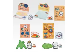 「お文具といっしょ」のキャラクターたちがキッチンを彩る！ぬいぐるみやプレート、調味料入れになって「一番くじ」の賞品に 画像