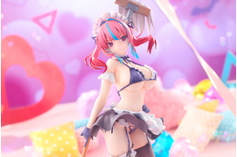水着×メイド姿がセクシー＆キュート 「カナン様はあくまでチョロい」高潔カナンが水着メイド姿で立体化！豊満なバストやさりげなく覗くガーターベルトが大胆 画像