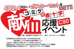 「コミックマーケット90」献血応援イベント『ベルセルク』などのコラボポスターを配布 画像