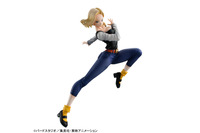 「ドラゴンボール」人造人間18号、美麗＆躍動感あるバトルシーン再現！フィギュア化 画像