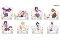 「物語シリーズ」BIGパネルやチェキ風ブロマイドが当たる！デジタルくじ“ちゃれくじ”に登場 画像