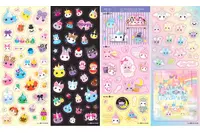 ぷっくり＆キラキラ＆ツルツル♪ 「ほっぺちゃん」オリジナルシール全24種の追加販売開始！ 画像