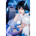 モバイル向け中国風武侠系RPG『天地劫』×外星人電解質コラボ：鹿昭依／モデル：六二二、撮影：网管菌