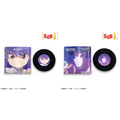 TVアニメ『らんま1/2』TOKYO MADNESS CLUB レコード風ラバーコースター シャンプー（左）、天道あかね＞