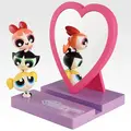 A賞 ガールズパワー全開♡ミラー付スマホスタンド