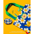 wiggle wiggle「Pokemon Special Design」リユーザブルショッパー（S） - ピカチュウ＆カビゴ