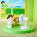 「一番くじ クレヨンしんちゃん 夏のバケーションだゾ」A賞：扇風機に「あ～」ジオラマフィギュア　イメージ