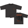 アニメ『僕のヒーローアカデミア』ワークマン限定アイテム 「半袖Tシャツ」カラー:濃グレー(爆豪勝己)