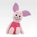 D賞 〈ピグレット〉ぬいぐるみ風フロッキーフィギュア