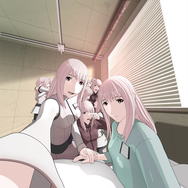 Manekiを使ってレンダリングした未加工の画像（c）弐瓶勉・講談社/東亜重工動画制作局