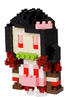 「鬼滅の刃 nanoblock(R) <竈門禰豆子>」1,700円(税抜)(C)吾峠呼世晴/集英社・アニプレックス・ufotable(C)KAWADA2020