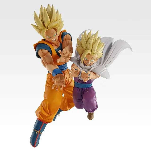 「一番くじ ドラゴンボール スペクタクルバトル」E賞：孫悟空＆孫悟飯 フィギュア