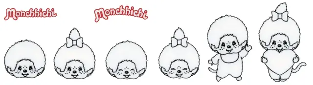 モンチッチ×RE.UNIQLO STUDIO（リ・ユニクロ スタジオ）刺繍デザイン